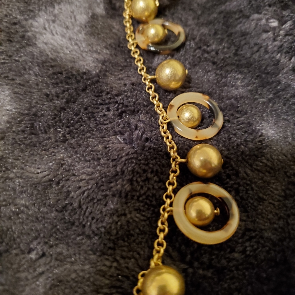 J Crew Necklace w/ Bag